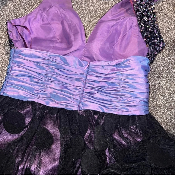 Jovani 152066 Sequence Tulle Dress Size 2 ❤️ - Picture 6 of 9